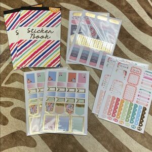 Colorful Sticker Book for Home Office‎ Planners